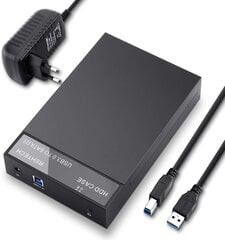 Корпус жесткого диска RSHTECH USB 3.0 SATA 3,5"/2,5" SSD и HDD. цена и информация | Чехлы для внешних жестких дисков | pigu.lt