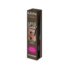 Antakių pieštukas Nyx professional Lift and Snatch pelenų ruda, 1 ml цена и информация | Тушь, средства для роста ресниц, тени для век, карандаши для глаз | pigu.lt