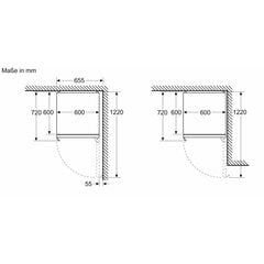 Комбинированный холодильник Siemens AG KG39NAIBT Сталь (203 x 60 cm) цена и информация | Холодильники | pigu.lt