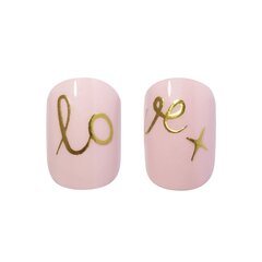 Накладные ногти Elegant Touch Luxe Looks Любовные письма, 24 шт. цена и информация | Средства для маникюра и педикюра | pigu.lt