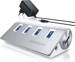 CSL - „Active USB Hub“ su maitinimo šaltiniu - USB 3.0 4 prievadų platintojas - suderinamas su kompiuterio nešiojama kaina ir informacija | Adapteriai, USB šakotuvai | pigu.lt