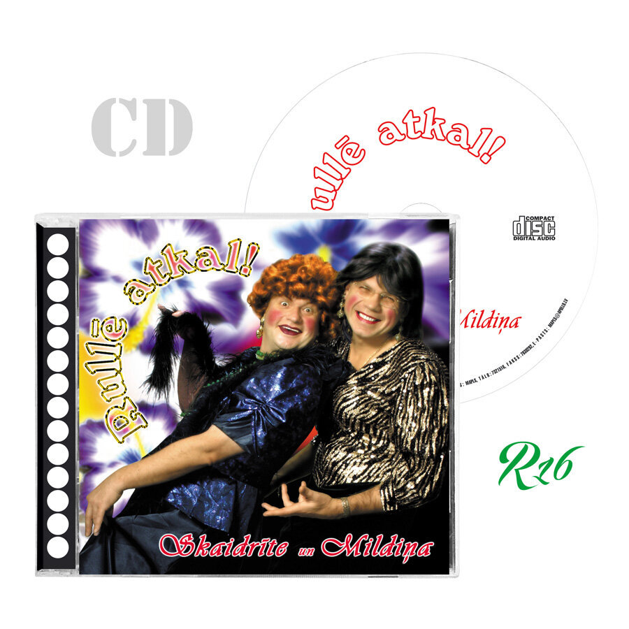CD MILDIŅA & SKAIDRĪTE - "RULLĒ ATKAL" kaina ir informacija | Vinilinės plokštelės, CD, DVD | pigu.lt
