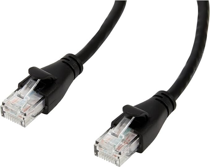 Ethernet RJ45 Cat 6, 0.9 m цена и информация | Kabeliai ir laidai | pigu.lt