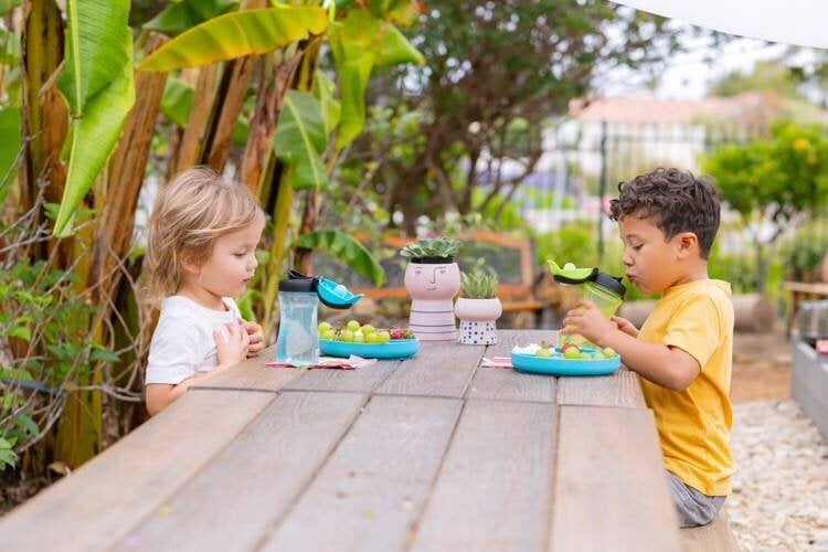 Chicco vaikiška lėkštė, mėlyna kaina ir informacija | Indai, lėkštės, pietų servizai | pigu.lt