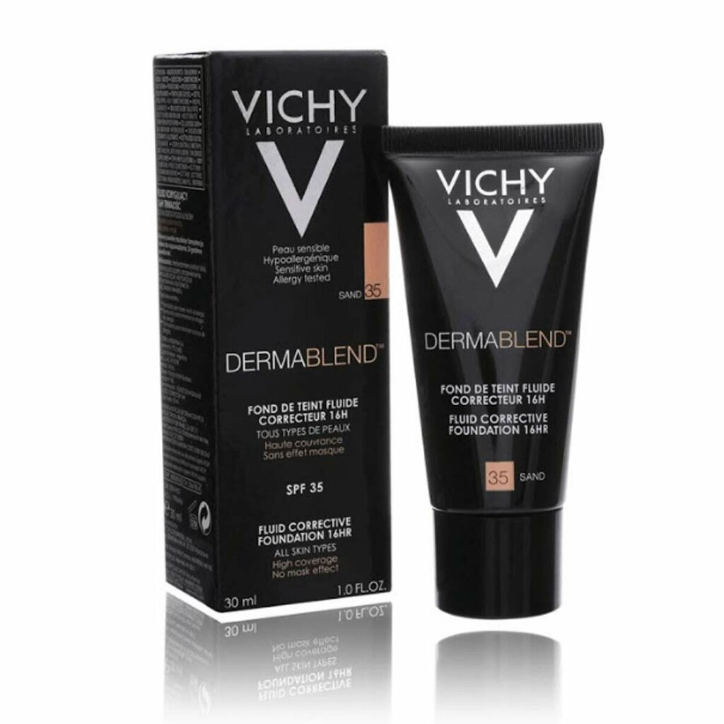 Makiažo pagrindas vichy dermablend, 30 ml kaina ir informacija | Makiažo pagrindai, pudros | pigu.lt