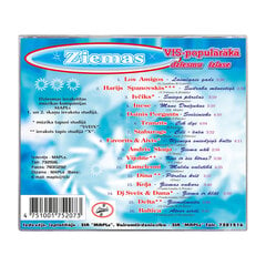 CD ZIEMAS VISPOPULĀRĀKĀ DZIESMU IZLASE kaina ir informacija | Vinilinės plokštelės, CD, DVD | pigu.lt