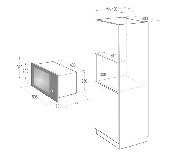 Gorenje BM6240SY2B kaina ir informacija | Mikrobangų krosnelės | pigu.lt