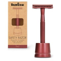 Станок для бритья Bambaw Safety Razor Унисекс Подставка (Пересмотрено A+) цена и информация | Косметика и средства для бритья | pigu.lt