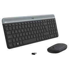 Klaviatūra ir pelė logitech (naudoti b) kaina ir informacija | Klaviatūros | pigu.lt