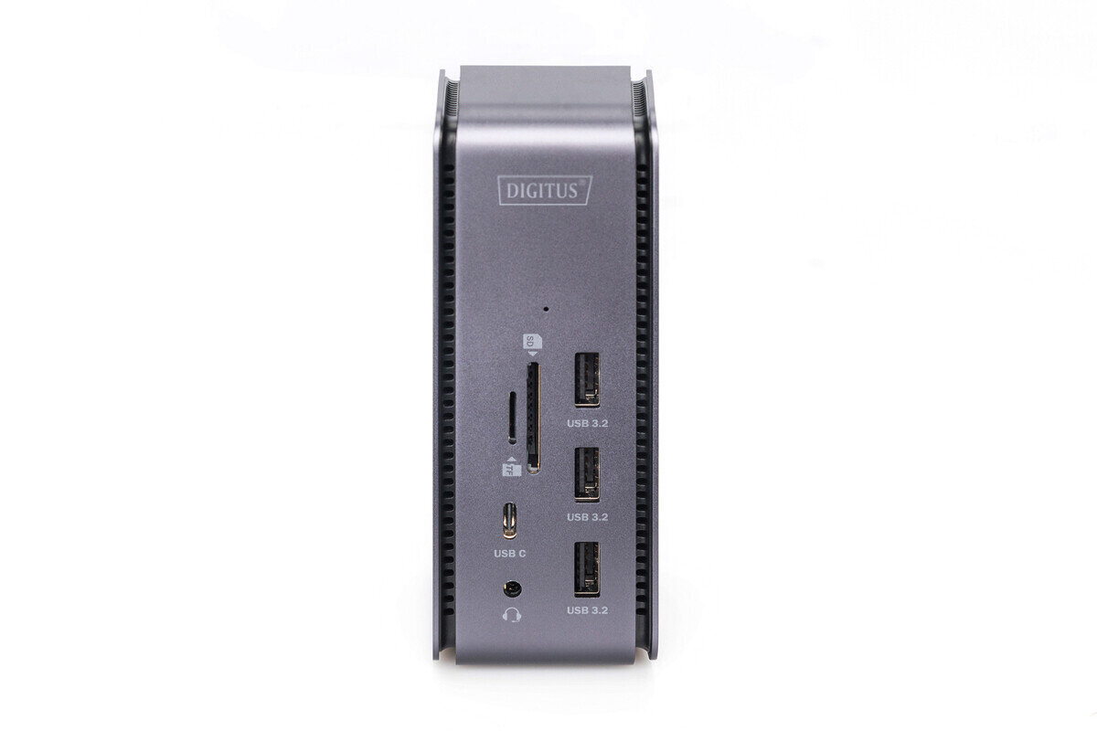 Digitus USB 4.0 14 in 1 DA-70897 kaina ir informacija | Adapteriai, USB šakotuvai | pigu.lt