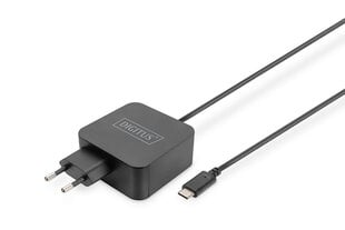 Digitus USB-C 65W PD3.0 DA-10071 1.2 м цена и информация | Зарядные устройства для ноутбуков | pigu.lt