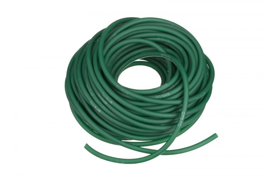 Thera-band apvali elastinė juosta, žalia, 1 m kaina ir informacija | Pasipriešinimo gumos, žiedai | pigu.lt