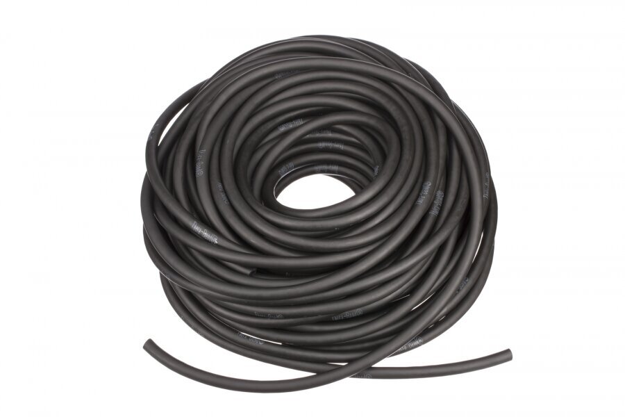 Thera-band apvali elastinė juosta, juoda, 1 m цена и информация | Pasipriešinimo gumos, žiedai | pigu.lt
