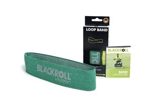 Medžiaginė elastinio pasipriešinimo juosta-kilpa Blackroll®, žalia, 32 cm kaina ir informacija | Blackroll Sportas, laisvalaikis, turizmas | pigu.lt