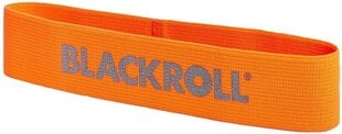 Тканевая эластичная резина сопротивления Blackroll®, оранжевая, 32 см цена и информация | Ленты сопротивления, кольца | pigu.lt