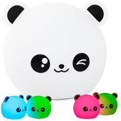 Vaikiška LED RGB naktinė lempa Panda kaina ir informacija | Vaikiški šviestuvai | pigu.lt