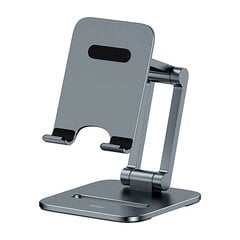 Baseus Biaxial stand holder for phone (gray) цена и информация | Держатели для телефонов | pigu.lt