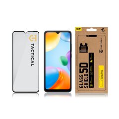 Tactical Glass Shield 5D for Xiaomi Redmi 10C/POCO C40 Black цена и информация | Защитные пленки для телефонов | pigu.lt