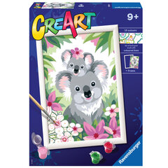 CreArt Tapybos rinkinys koala цена и информация | Принадлежности для рисования, лепки | pigu.lt