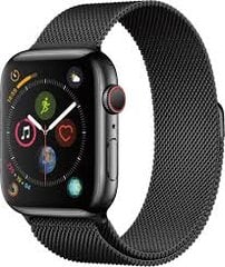 Apple Watch Series 5 44mm Space Black Stainless Steel (Atnaujintas, būklė kaip naujas) цена и информация | Смарт-часы (smartwatch) | pigu.lt