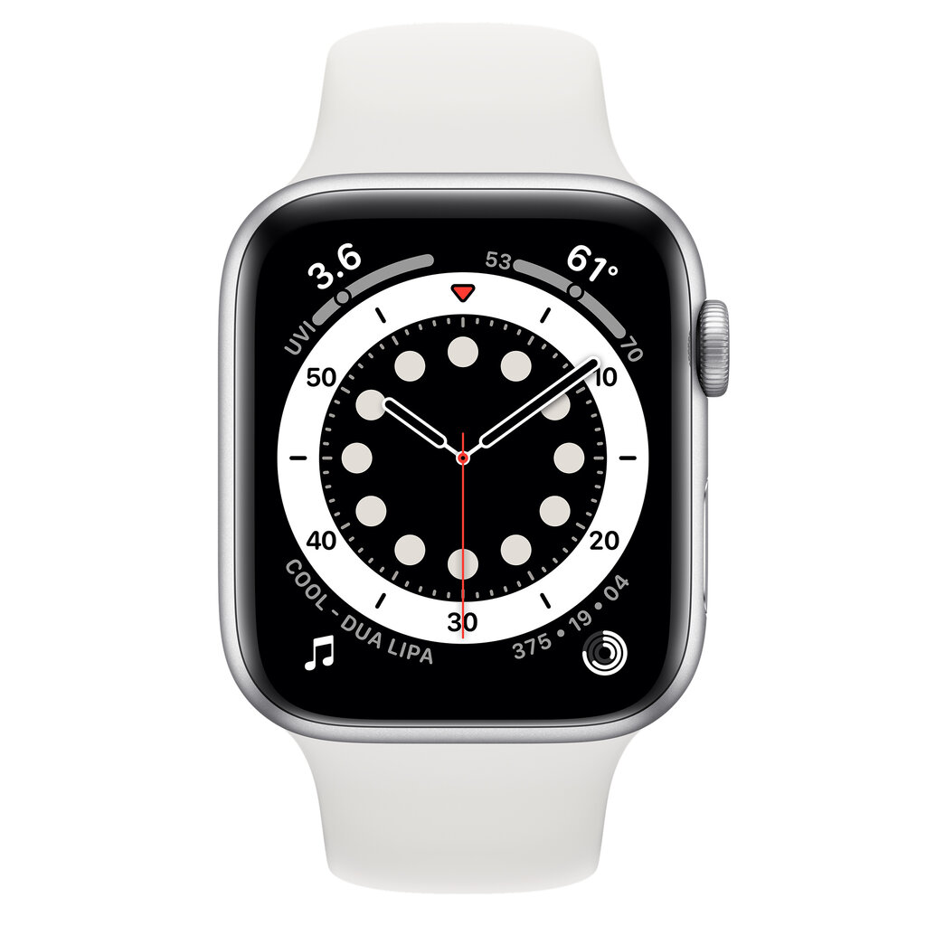 Apple Watch Series 6 44mm Stainless steel GPS+Cellular (Atnaujintas, būklė kaip naujas) kaina ir informacija | Išmanieji laikrodžiai (smartwatch) | pigu.lt