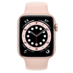 Apple Watch Series 6 44mm Gold Aluminum (Atnaujinta A) цена и информация | Смарт-часы (smartwatch) | pigu.lt