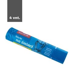 Мешки для мусора с пометками KUCHCIK LDPE, 120 л, 13 микрон, 10 шт., в упаковке 4 шт. цена и информация | Мусорные пакеты | pigu.lt