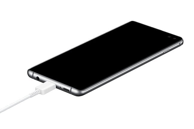Samsung Travel greito įkroviklio komplektas adapteris + 1m ilgio laidas USB-C to USB-C kaina ir informacija | Krovikliai telefonams | pigu.lt