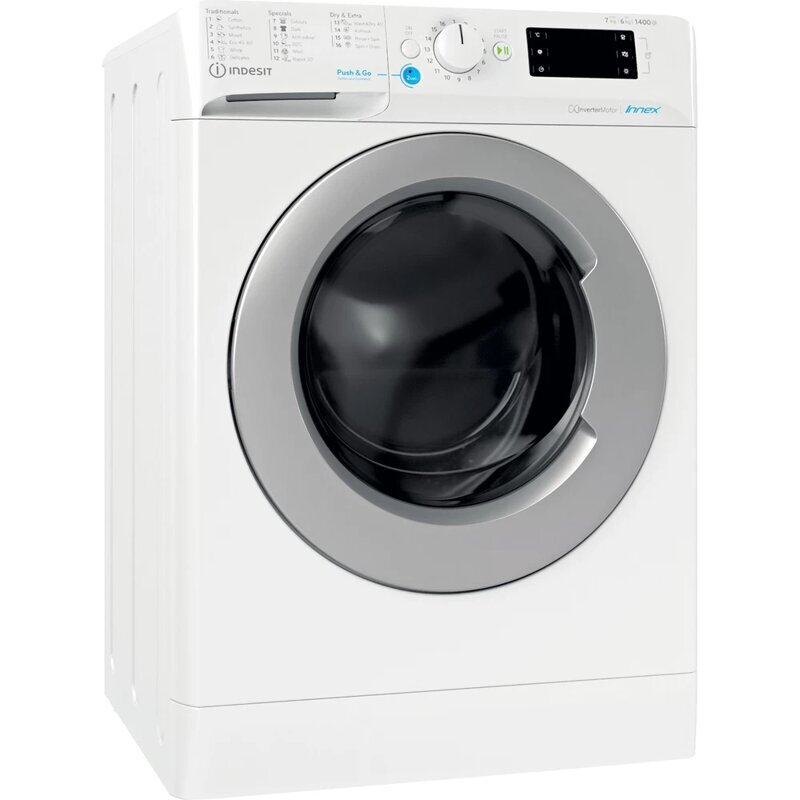 Indesit BDE 76435 9WS kaina ir informacija | Skalbimo mašinos | pigu.lt