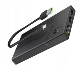 Power Bank 10000mAh su greitu įkrovimu 2x USB Ultra Charge | 2x USB-C maitinimo tiekimas 18W kaina ir informacija | Atsarginiai maitinimo šaltiniai (power bank) | pigu.lt