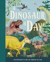 Dinosaur A Day цена и информация | Книги для подростков и молодежи | pigu.lt