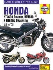 Honda NTV600 Revere, NTV650 & NTV650V Deauville (88-05): 88-05 kaina ir informacija | Kelionių vadovai, aprašymai | pigu.lt