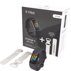 Fitbit Charge 5 Gift Pack FB421BKBK-EUBNDL kaina ir informacija | Fitbit Išmanieji laikrodžiai, apyrankės | pigu.lt