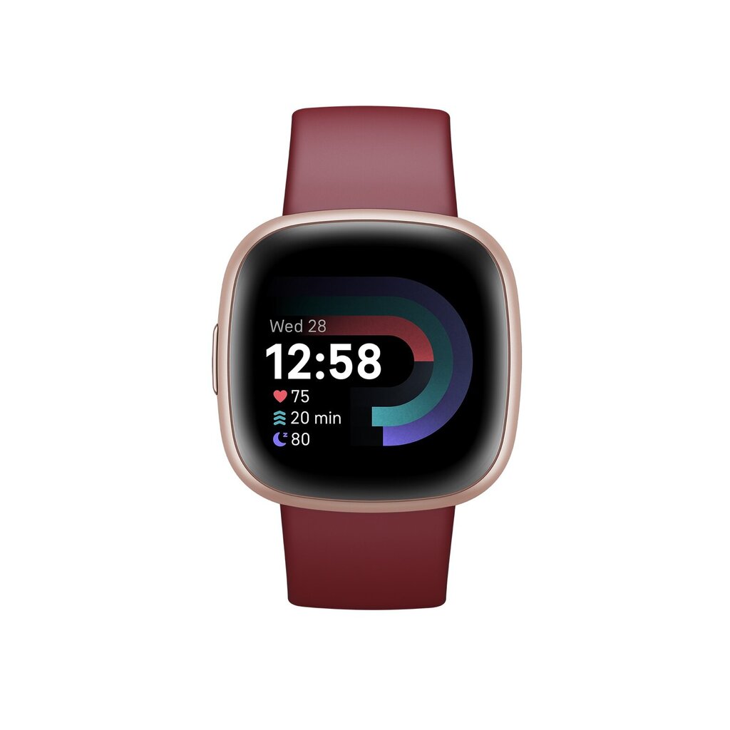 Fitbit Versa 4 Beet Juice/Copper Rose kaina ir informacija | Išmanieji laikrodžiai (smartwatch) | pigu.lt