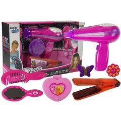 Grožio rinkinys su priedais Lean toys kaina ir informacija | Žaislai mergaitėms | pigu.lt