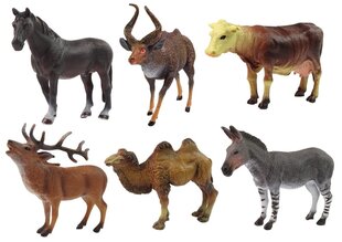 Набор фигурок Домашние лесные животные Олень Корова цена и информация | Игрушки для девочек | pigu.lt