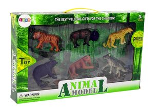 Figūrėlių rinkinys Afrikos miško gyvūnai Lean Toys kaina ir informacija | Žaislai mergaitėms | pigu.lt