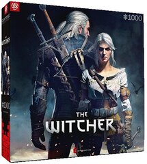 Пазл The Witcher: Geralt & Ciri, 1000 д. цена и информация | Пазлы | pigu.lt