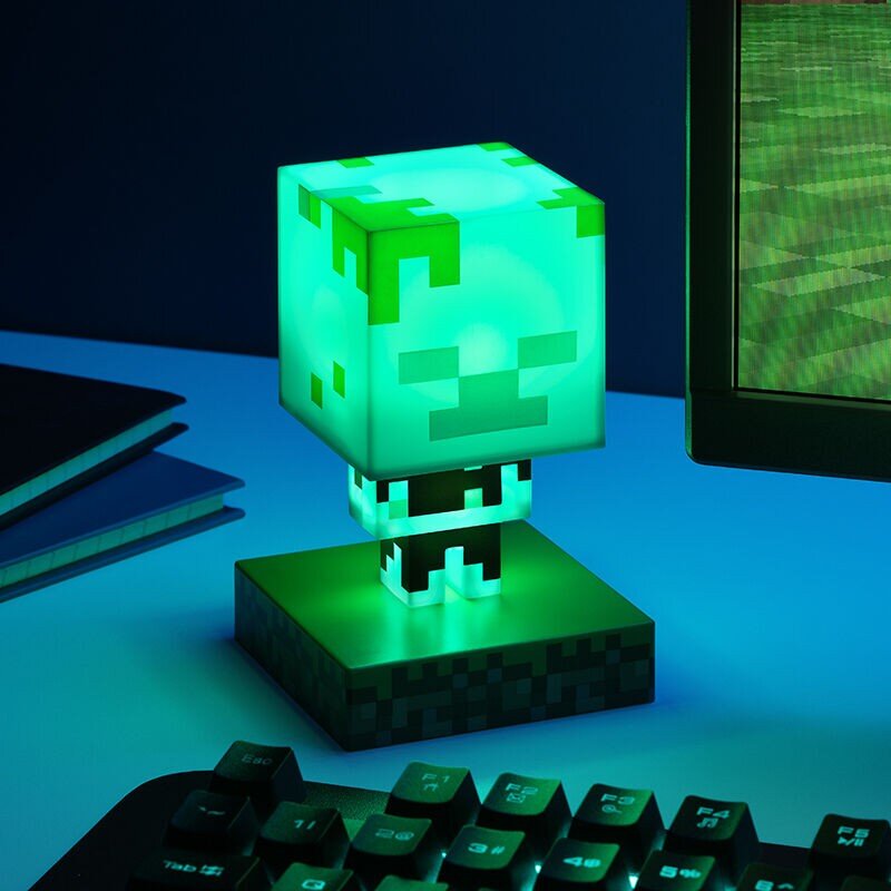 Lempa Minecraft Drowned Zombie kaina ir informacija | Žaidėjų atributika | pigu.lt