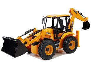 Экскаватор Jcb 4cx с дистанционным управлением цена и информация | Игрушки для мальчиков | pigu.lt