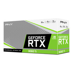 Графическая карта PNY RTX 3060 Ti цена и информация | Видеокарты (GPU) | pigu.lt