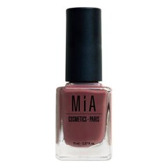 Лак для ногтей Mia Cosmetics Paris Mahogany, 11 мл цена и информация | Лаки, укрепители для ногтей | pigu.lt