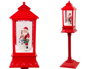 Kalėdų dekoracija - Žibintas su Kalėdų seneliu kaina ir informacija | Kalėdinės dekoracijos | pigu.lt
