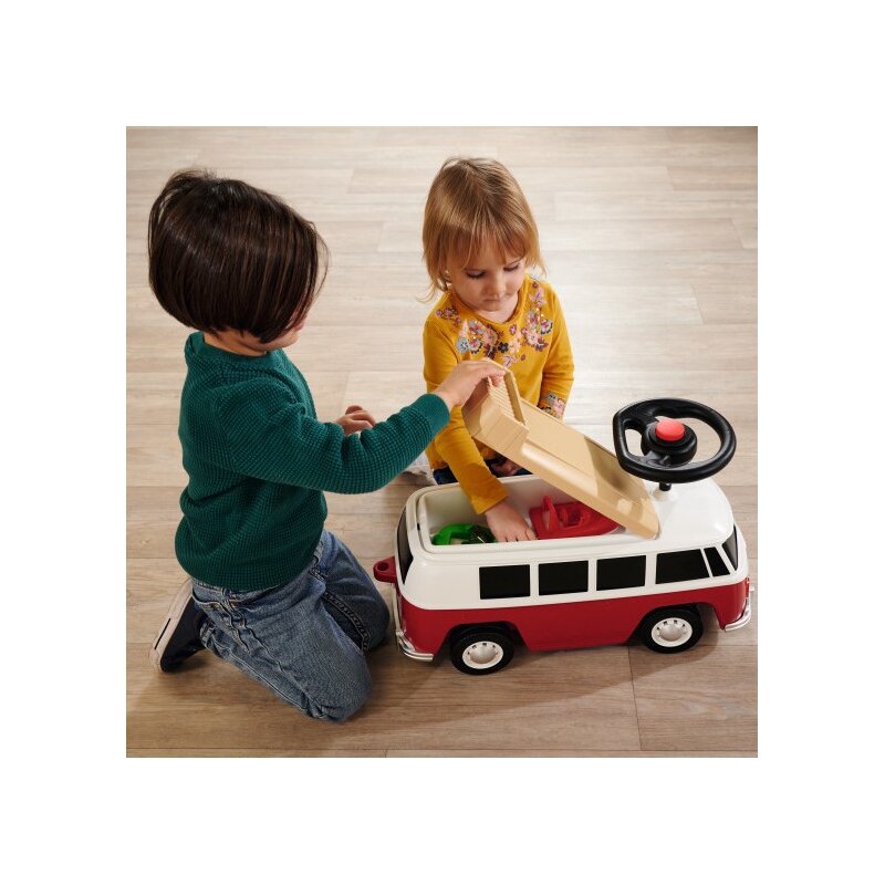 Paspiriamas automobilis Volkswagen Van kaina ir informacija | Žaislai kūdikiams | pigu.lt