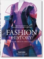 Fashion History from the 18th to the 20th Century цена и информация | Книги об искусстве | pigu.lt