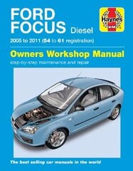 Ford Focus Diesel 05 to 11 (54 to 61) kaina ir informacija | Kelionių vadovai, aprašymai | pigu.lt