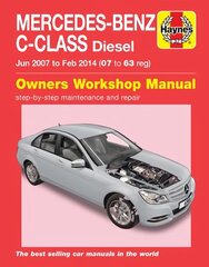 Mercedes-Benz C-Class Diesel (Jun '07 - Feb '14): Saloon & Estate (W204 Series): C200CDI, C220CDI & C250CDI 2.1 Litre (2143CC/2148CC) цена и информация | Путеводители, путешествия | pigu.lt