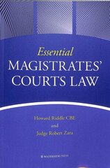 Essential Magistrates' Courts Law kaina ir informacija | Ekonomikos knygos | pigu.lt