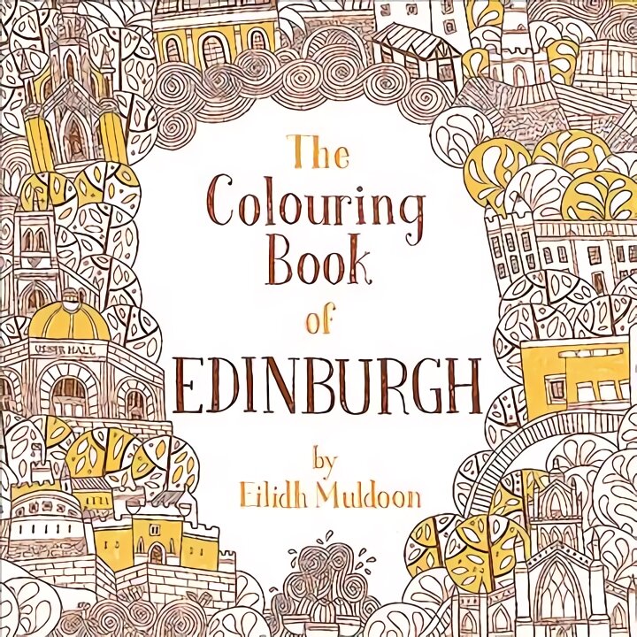 Colouring Book of Edinburgh kaina ir informacija | Knygos apie sveiką gyvenseną ir mitybą | pigu.lt