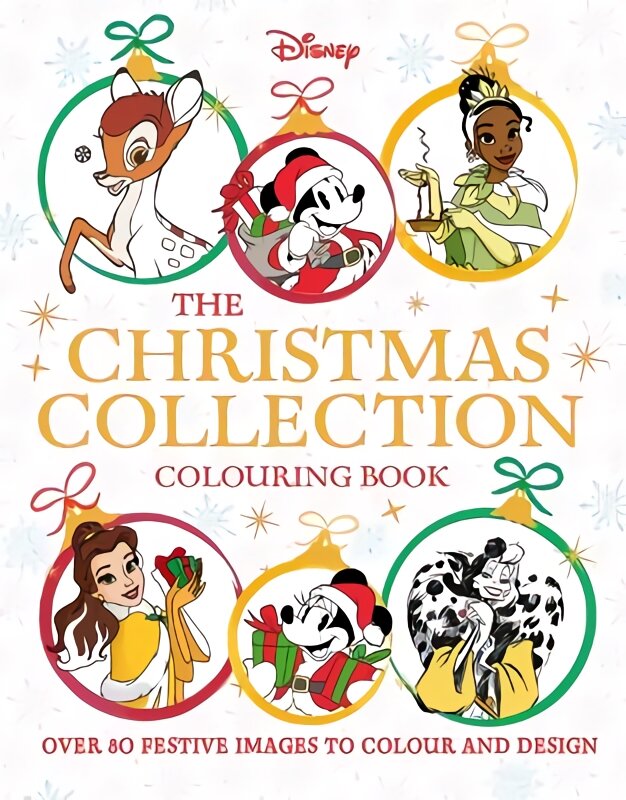 Disney The Christmas Collection Colouring Book цена и информация | Knygos mažiesiems | pigu.lt